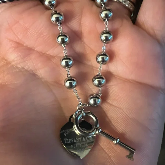 Tiffany & Co. Hardware Ball Bead Bracelet Full Inclusion - Picture 9 of 12